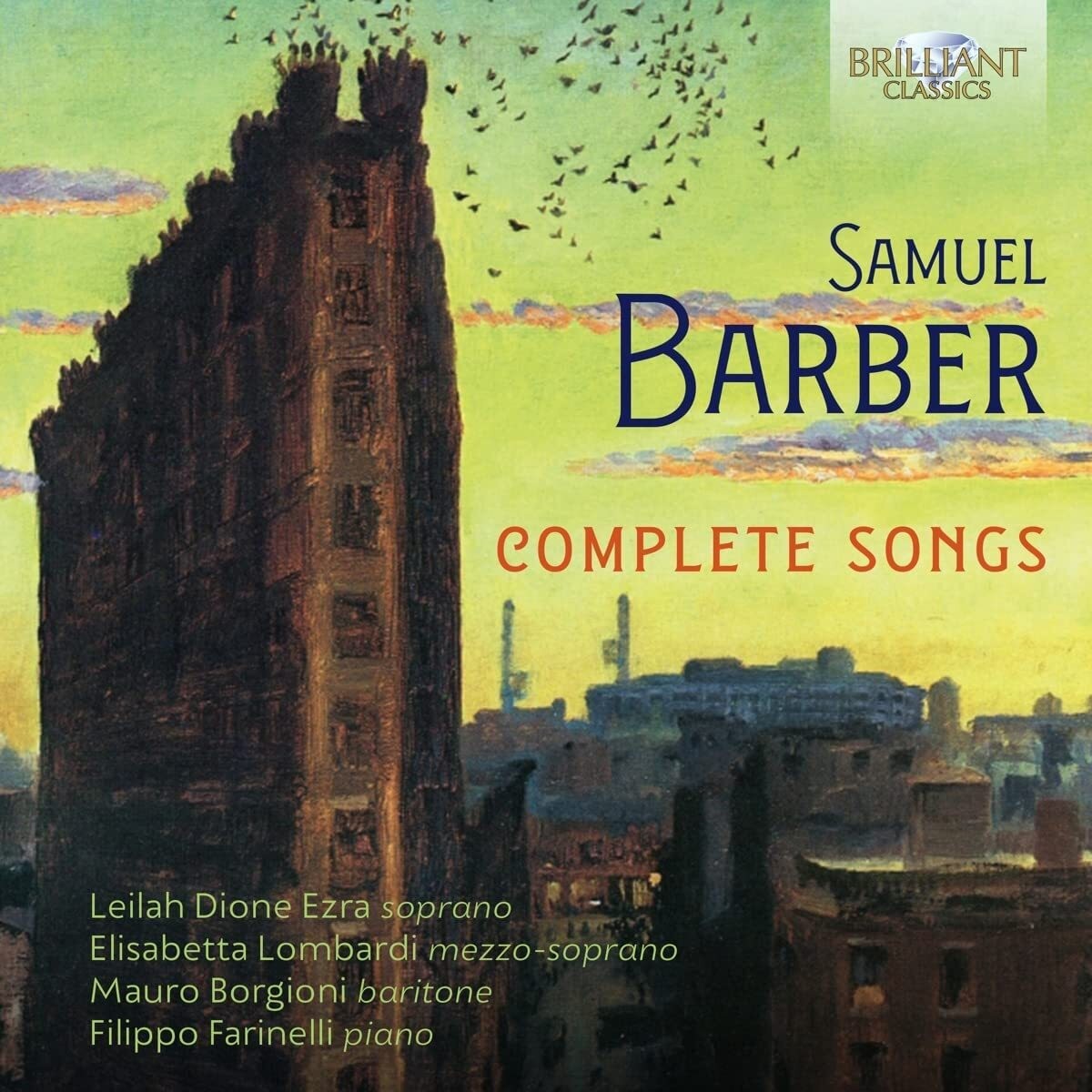 Samuel Barber Samuel Barber: Complete Songs (CD) Box Set