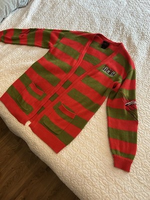 Women s Freddy Krueger, Hot Topic Extra Small Carnigan