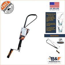 Multi-Fixture 3 Feet Toilet Auger Durable, Scratch-Free with Non-Slip Handle