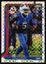 2025 Topps Chrome Joshua Palmer X-Fractor #31 Buffalo Bills