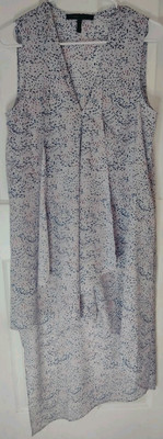 BCBG MaxAzria Tara Asymmetrical Chiffon  High Low Dress Size M