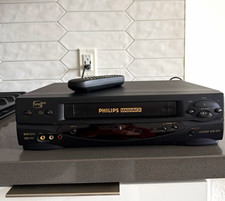 Philips Magnavox VRZ360 AT02 VHS Hi-Fi Stereo 4-Head VCR Plus w/ Remote