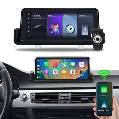 10.25'' Carplay Autoradio Idrive Für BMW E90 E91 2005-2012 GPS Navi Touchscreen