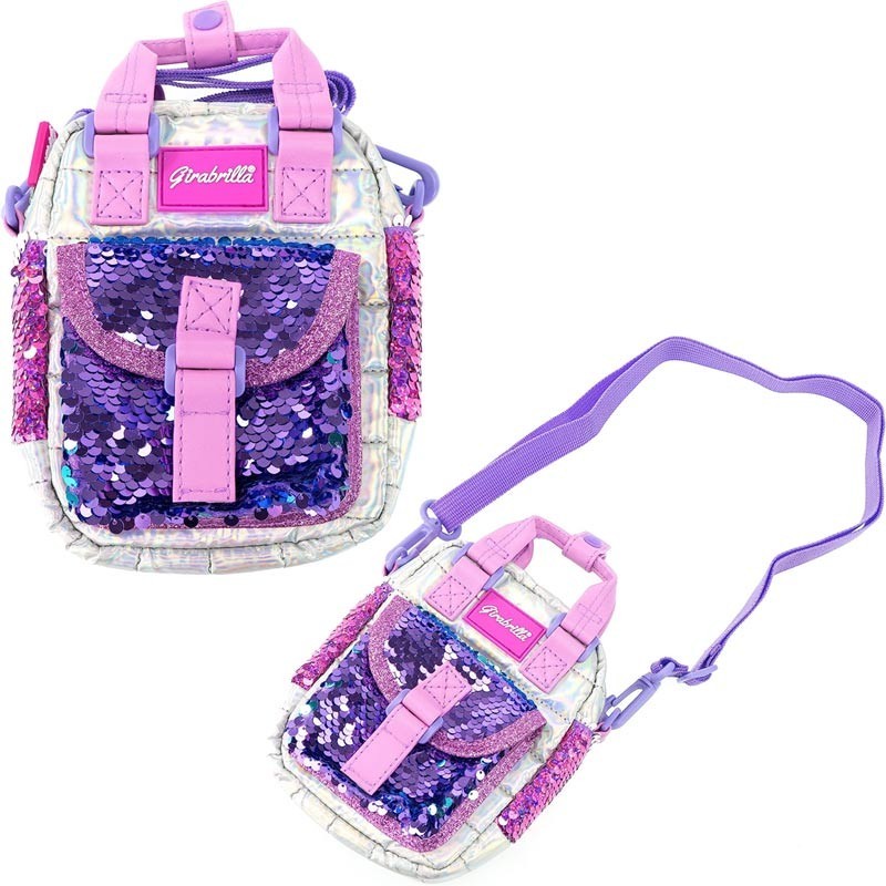 NICE GIRABRILLA BORSETTA DA TRACOLLA VIOLA 19005