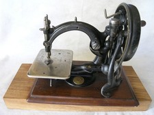 Antike Nähmaschine WILLCOX & GIBBS 1889  Hurtu Singer Howe Peugeot