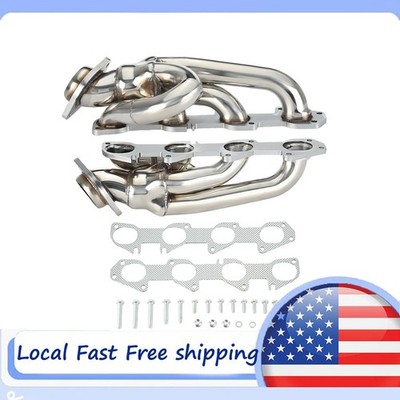 Headers Compatible with Dodge Ram GEARZAAR 2Pcs Stainless Steel Replacement