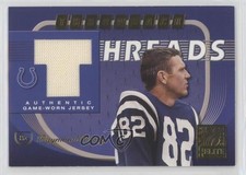 2001 Donruss Elite Throwback Threads 49/50 Raymond Berry Marvin Harrison HOF 9lz