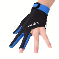 3 Finger Pool Billiard Gloves Snooker Cue Professional Left Hand Anti-slip Glove