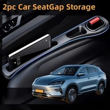 Car Seat Gap Filler Organizer Side Seam Plug Strip Phone Wallet Holder Universal