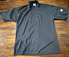 Chef Jacket Mercer Culinary Black Mens Womens NEW No Tags Size Small
