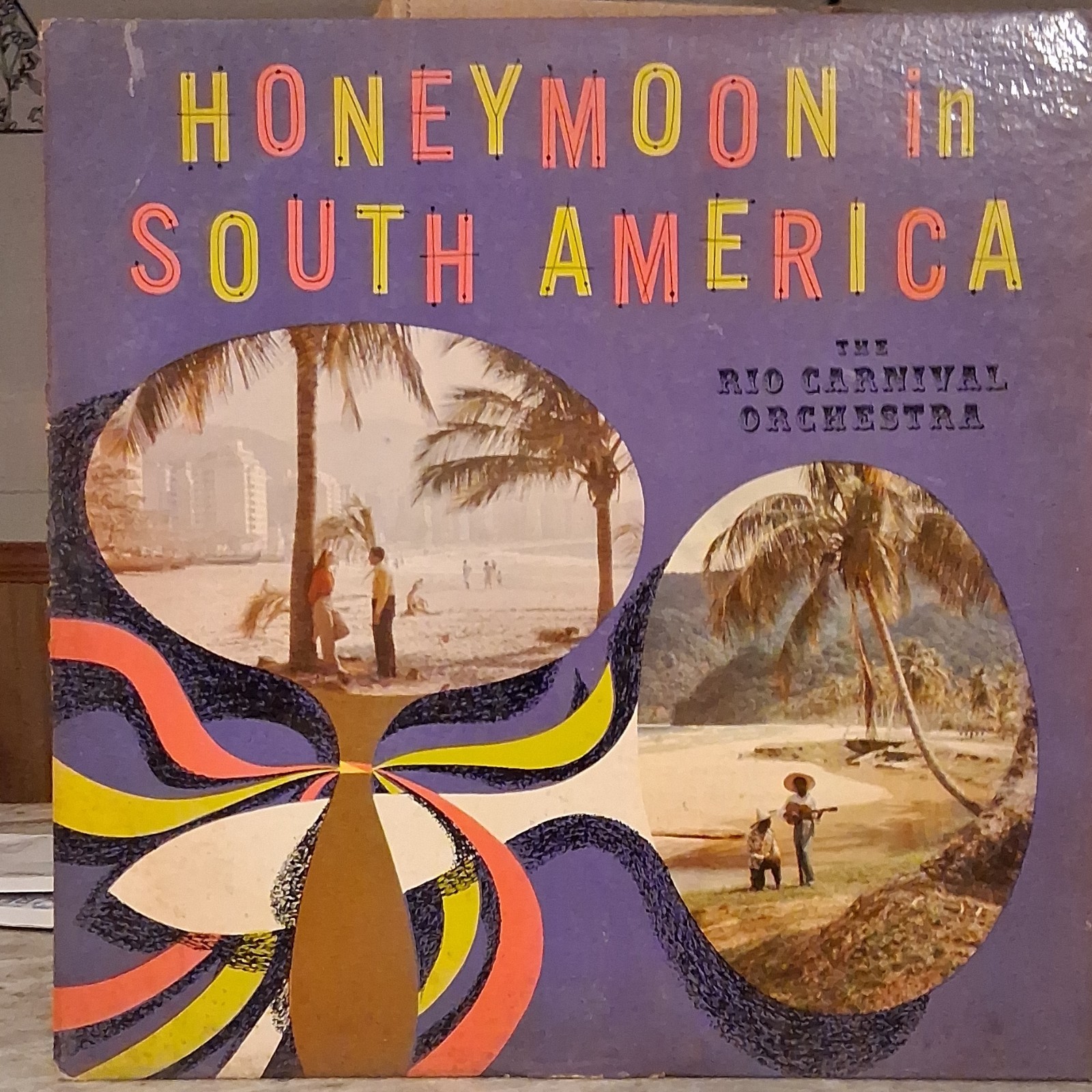 The Rio Carnival Orchestra Honeymoon in South America LP Vinyl 12" Somerset Lat…