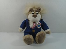 1999 MATTEL--BUBBA FOR PRESIDENT--TALKING BEAR LOOK 