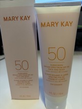 Mary Kay Sunscreen SPF 50 Broad Spectrum Face  Body. New In Box. Expires 12/26