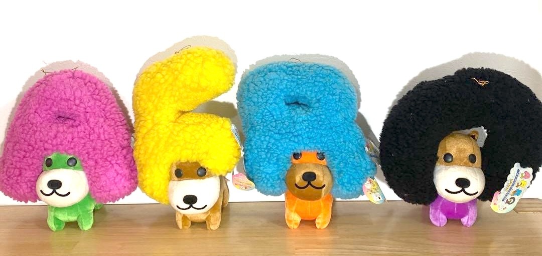 Afro Ken Plush BIG Complete Set A F R O Dogs San-X Japan Rare | eBay
