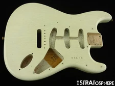 Fender USA Custom Shop Ltd 64 L-Series Strat Journeyman BODY Aged Olympic White