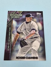 2015 Topps Update Whatever Works #WW-8 Roger Clemens Yankees BASEBALL Card 6H