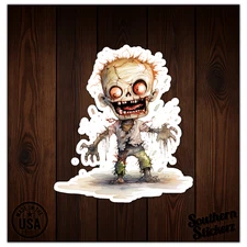 Zombie Boy - Vinyl Decal Sticker - Car Window Laptop - ebn9229