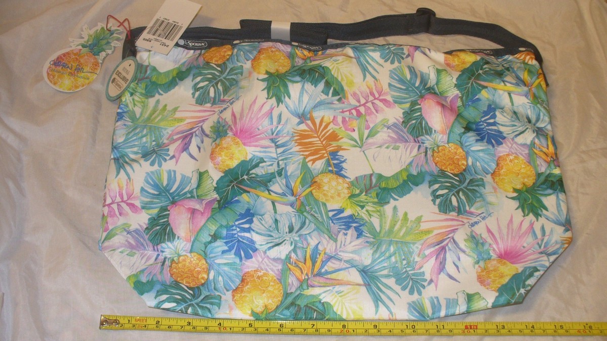 New With Tags Lesportsac Easy Carry Tote Bag Uluwehi Lauren Roth 