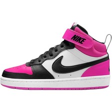 Nike Court Borough 2 Anti Slip Wear Resistant Mid Kids HV0933-100 New Authentic