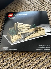 Lego Architecture Fallingwater 21005 Retired Incomplete