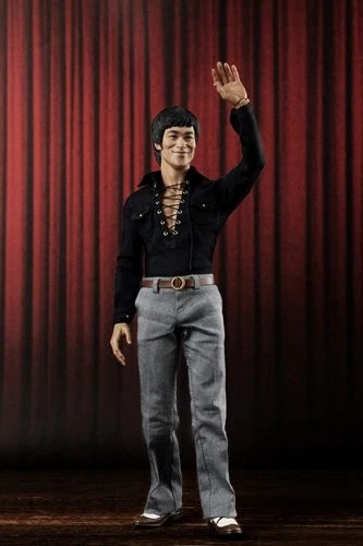 Figura Micon Escala 1/6 Bruce Lee Versión Casual Hot Toys Japón Actor Foto 3 de 4