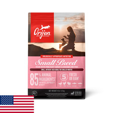 ORIJEN Grain Free High Protein Dry Dog Food Small Breed - 4lb Bag