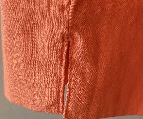 Ruby Rd 16 Capri Pants Solid Orange - image 3