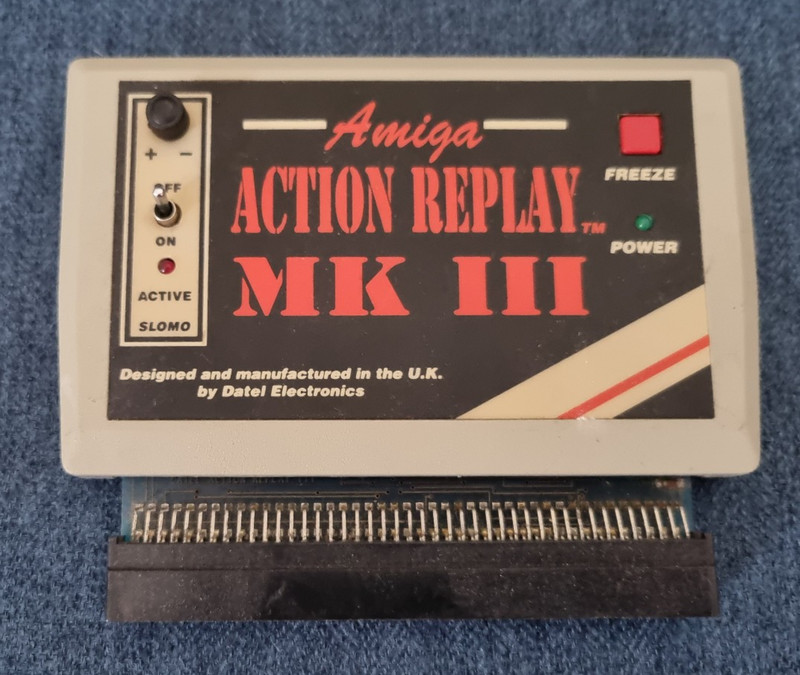 Commodore Amiga Action Replay MK III 3 for Amiga 500