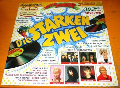 Langspielplatte Various Artists - Super Power - Die starken Zwei  (Doppel LP)