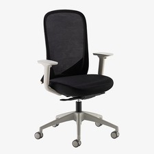 SWAY chair - Funky Office Chair - Swivel chair - Black and White Operator Chair 