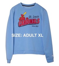 St Louis Cardinals Crewneck Sweatshirt SGA 4/25/26 Adult XL Presale New
