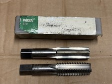 7/8-9 and 7/8-14 straight flute hand taps Widia GTD and Vermont