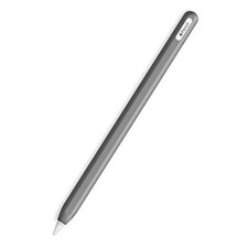 Slim Soft Silicone Sleeve Case Compatible with Apple Pencil 2nd Dark Gray