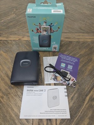 Fujifilm Instax Mini Link 2 Wireless Photo Printer - Blue T33-20 Open Box 