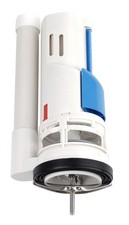 2 Inch Toilet Flush Valves One Piece Valve 8" Height, White