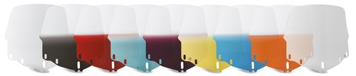 Memphis Shades MEP4840 Gold Wing Windshield Tall Clear