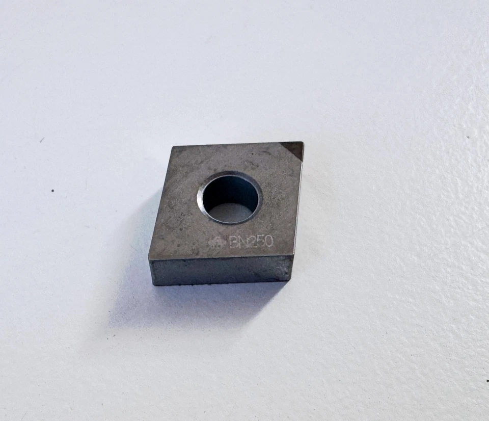 (6) Insertos de torneado indexables SUMITOMO NUCNMA431 BN250 PCBN Foto 2 de 3