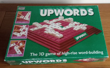 VINTAGE 1996 PARKER BROS UPWORDS WORD GAME - COMPLETE - SEE DESCRIPTION