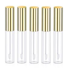 5 Pack 10ML Refillable Eyelash Cream Container Mascara Tube with Brush Wand