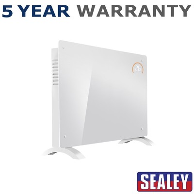Sealey Baridi Elektrische Glasscheibenheizung 2000W WLAN fähig weiß DH140