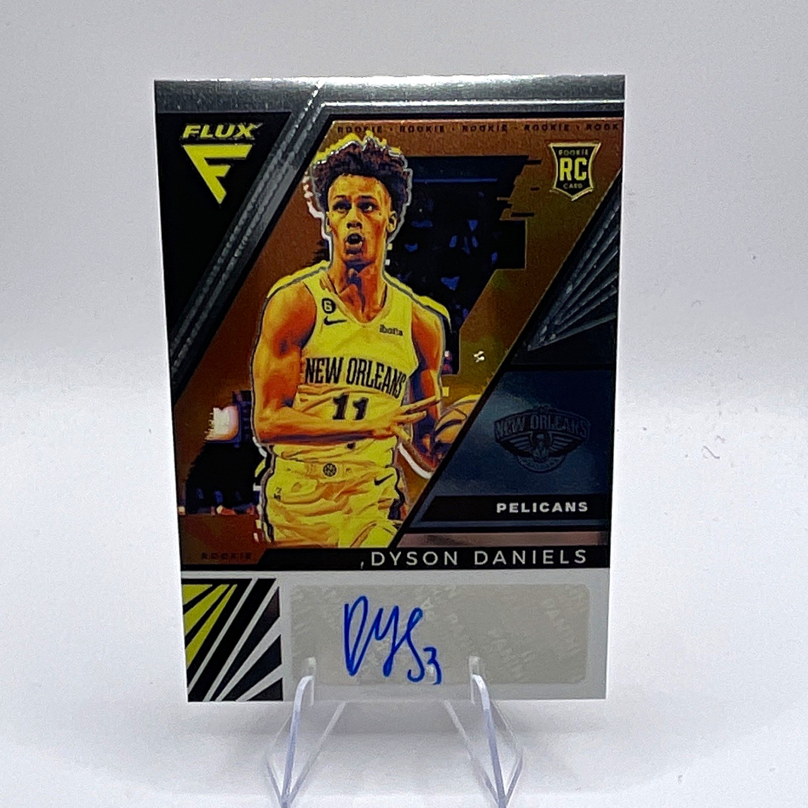 PANINI 2022-23 FLUX ROOKIE SIGNATURES DYSON DANIELS AUTO FRS-DYD