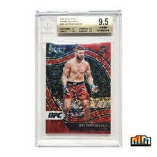 Jiri Prochazka RC Rookie 2021 UFC Select Red Disco Prizm /99 Octagonside BGS 9.5