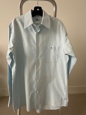 Lacoste Button-Down Cotton Shirt with Logo FR40 M