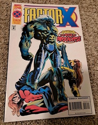Vintage Factor X After Xavier The Age Of Apocalypse Vol. 1 No. 3 May 1995