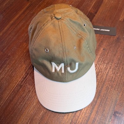 Marc Jacobs MJ Logo Baseball Cap Hat Slate Green Adjustable  display picture 2