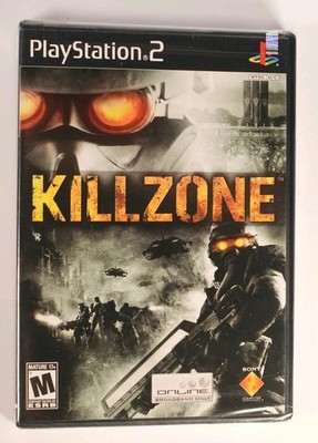 Killzone Playstation 2 PS2 NEW SEALED BLACK LABEL Y FOLD UPC MINT! NIB RARE