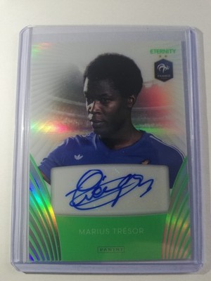 panini Eternity Bleus MARIUS TRESOR /50 Signature Auto Equipe De France
