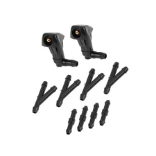 No.76810SDAA11 Windshield Washer Nozzle for Honda Black Front Windshield Spra...