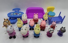Peppa Pig Konvolut Figuren & Möbelzubehör, 10+ Teile
