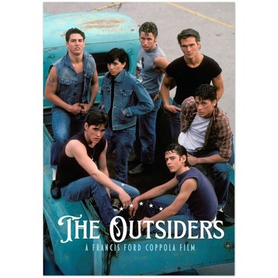 The Outsiders Classic Movie Cast Francis Ford Coppola Film Poster